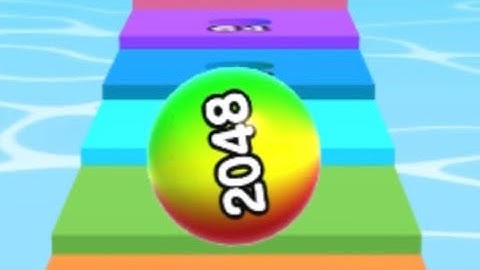 BALL RUN 2048  - All  Levels /Gameplay IOS  (Part 111).