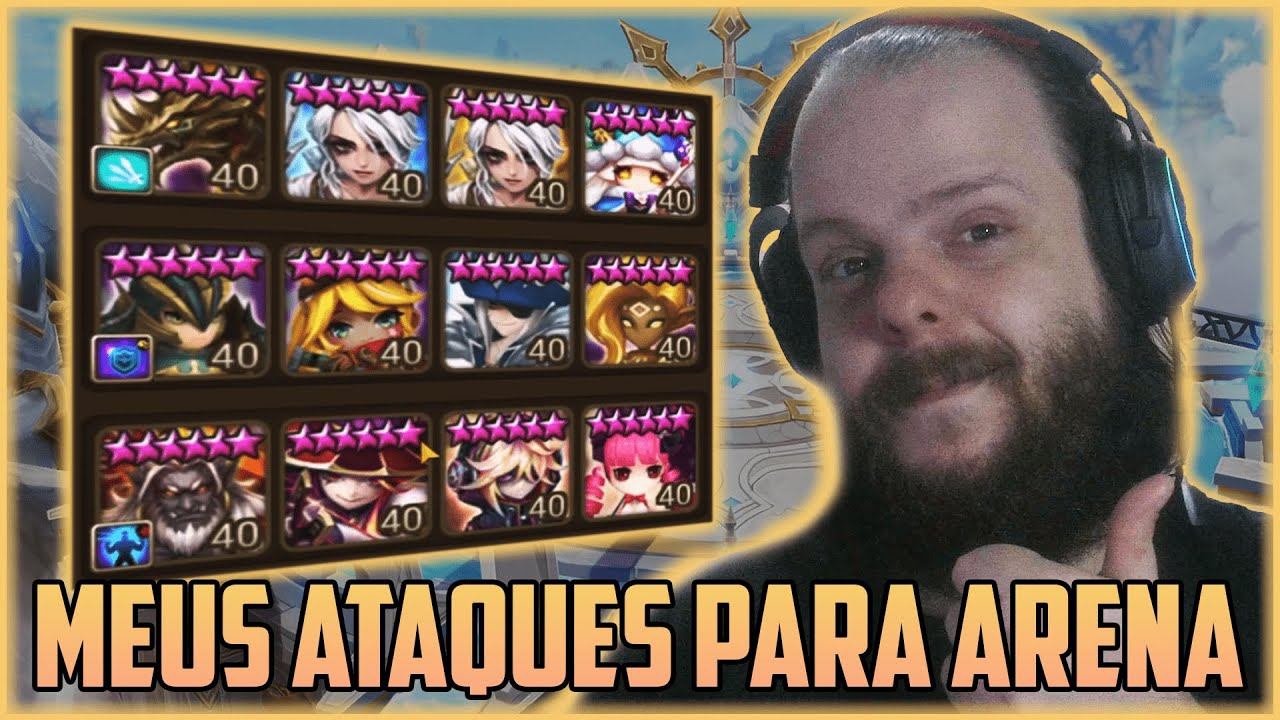 MOSTRANDO MEUS ATAQUES DE ARENA MAIS USADOS NA PRÁTICA E COMO RUNAR OS TIMES!