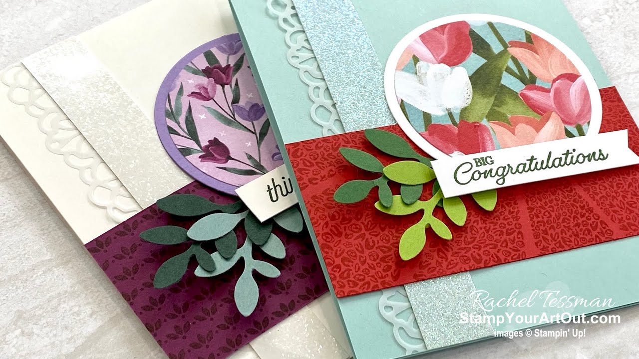 Based on a Sketch…Flowering Fields Cards