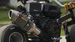 Fake AKRAPOVIC On 200cc Motorcycle !?