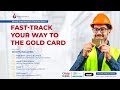 Fast-Track Gold Card Package for Electricians with Less Than 4 Years of Experience