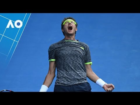 Denis Istomin v Novak Djokovic match highlights (2R) | Australian Open 2017