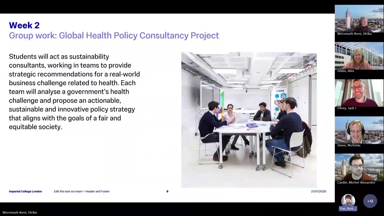 Imperial College London Undergraduate Summer Schools 2026 Information Session 1