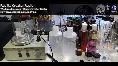 How an Alchemist makes a Drink!