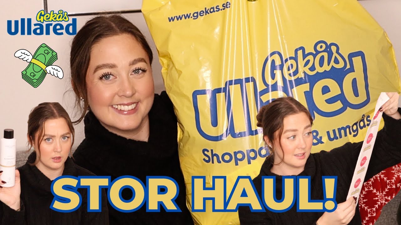 Allt jag köpte på Gekås Ullared! STOR HAUL!