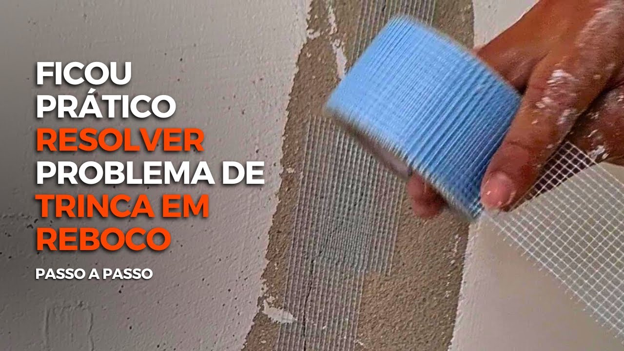 COMO RESOLVER PROBLEMA DE FISSURA E TRINCA EM REBOCO DE UMA MANEIRA ...