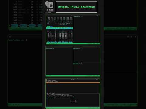 Boost Your Linux Productivity with tmux! #linux
