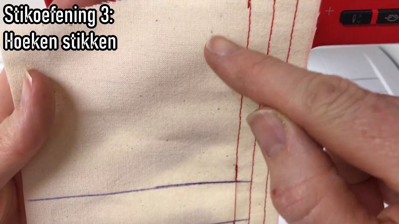 Naailes voor kinderen_Tutorial: Stikoefeningen voor starters