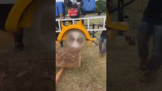 Portable Sawmill Turns Massive Log Into Perfect Lumber!