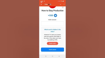 Cats video code | How to Stay Productive | today 7 October
