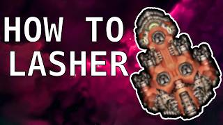 How to Build and Pilot Lasher? Ship Refitting and Combat! | Beginner's Guide | Starsector 0.98