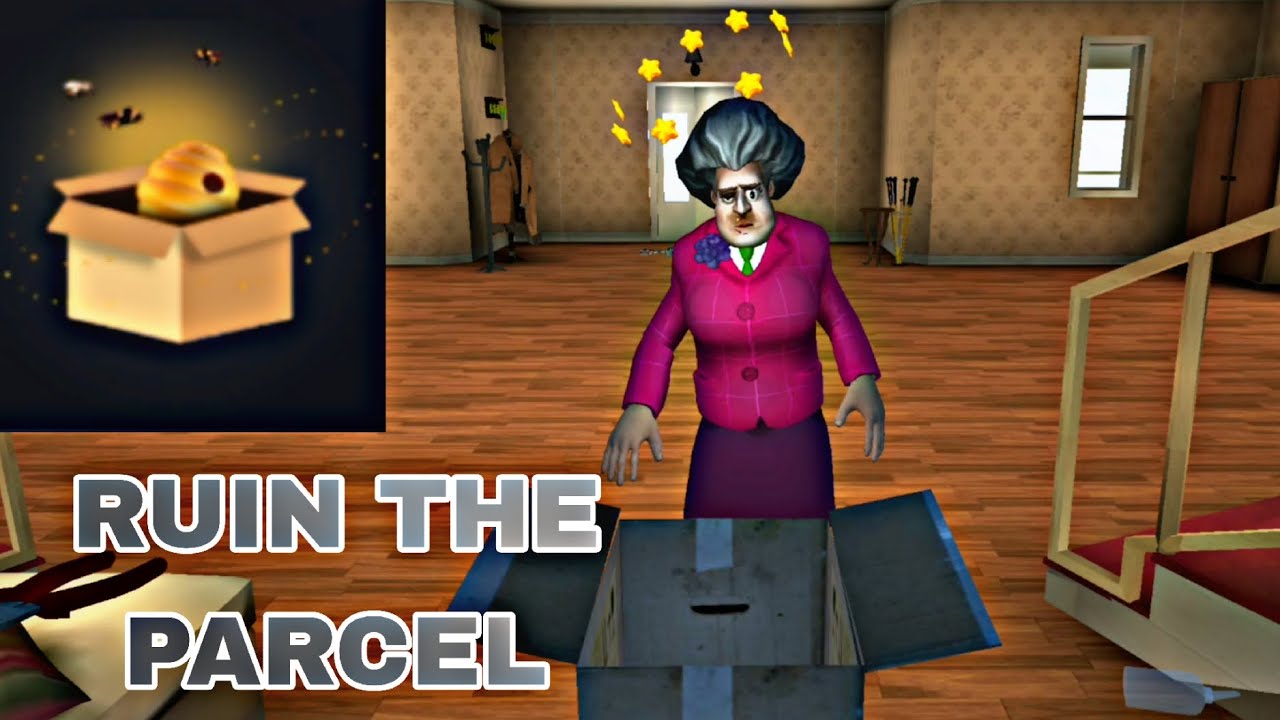 Scary Teacher 3D | Miss T's Ruin the Parcel gameplay walkthrough🐝🐝🐝