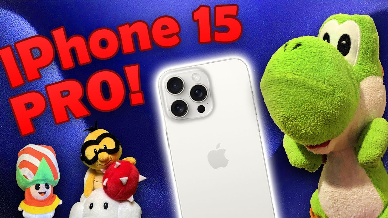 iPhone 15 Pro Йоши! - Приключения Марио с плюшевыми игрушками [70]