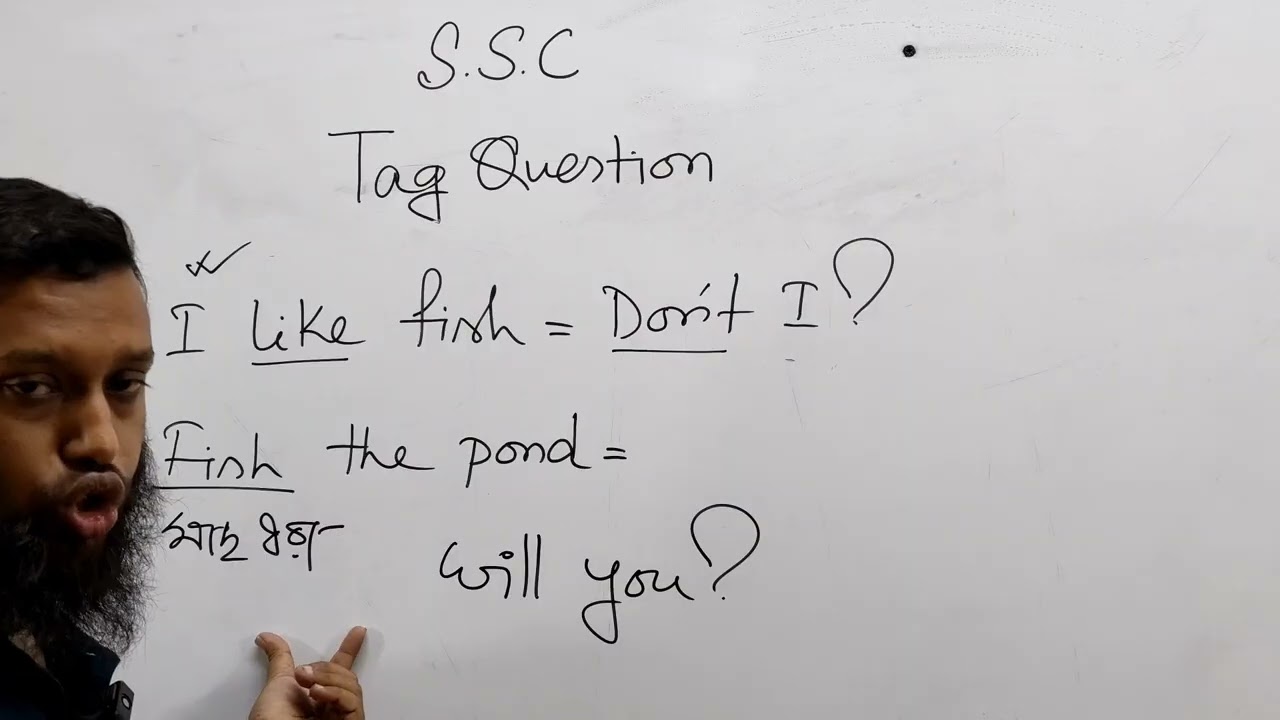 Tag Question | Shortcut Tricks – 8 | English Grammar Bangla Tutorial | SSC, HSC, Admission