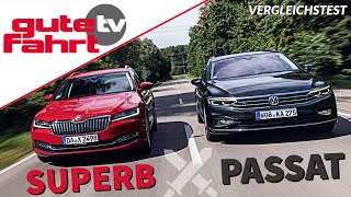 Kombi-Vergleich: VW Passat Variant vs. Skoda Superb Combi mit 2.0 TDI und 150 PS - Test | Review
