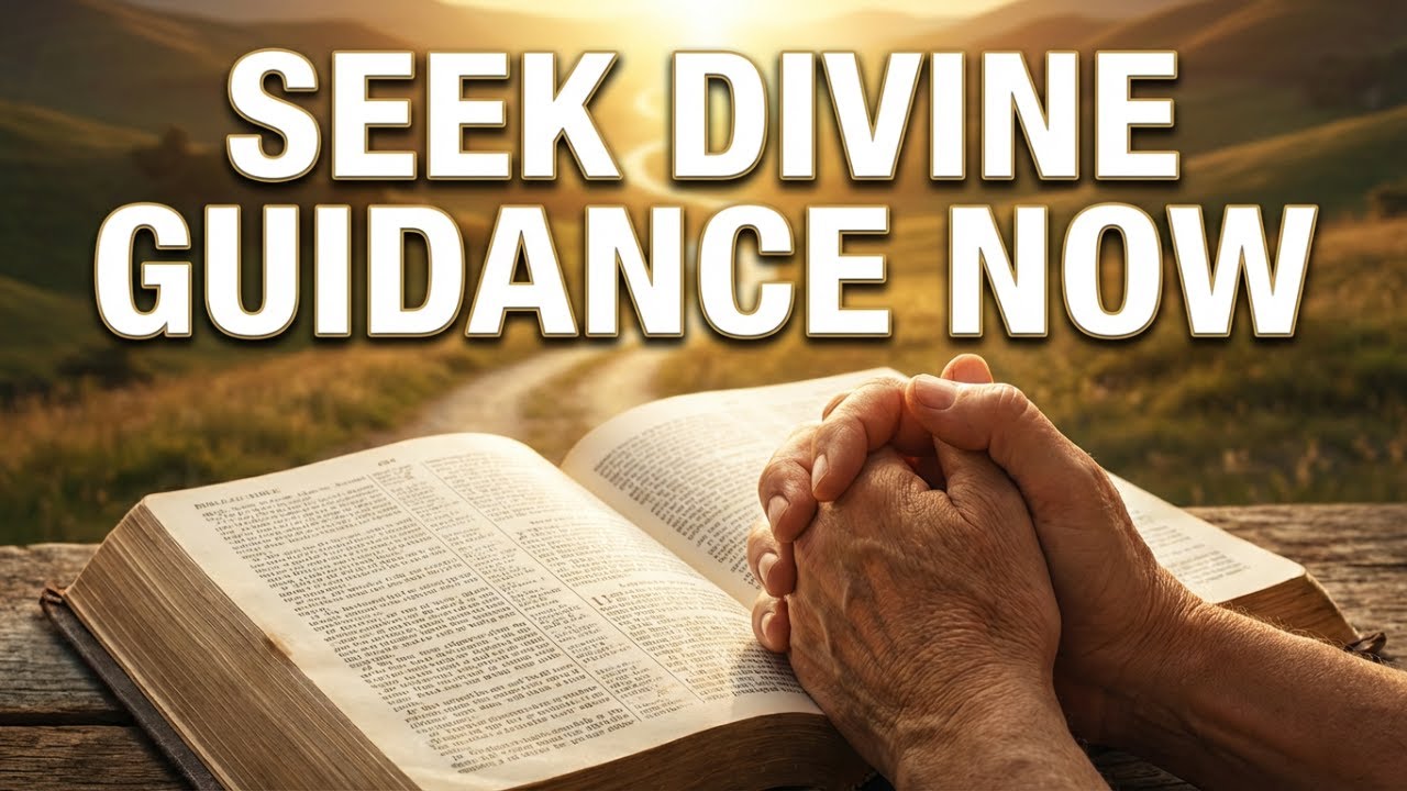 God Will Reveal His Plan Now | Urgent Prayer For Divine Guidance - YouTube