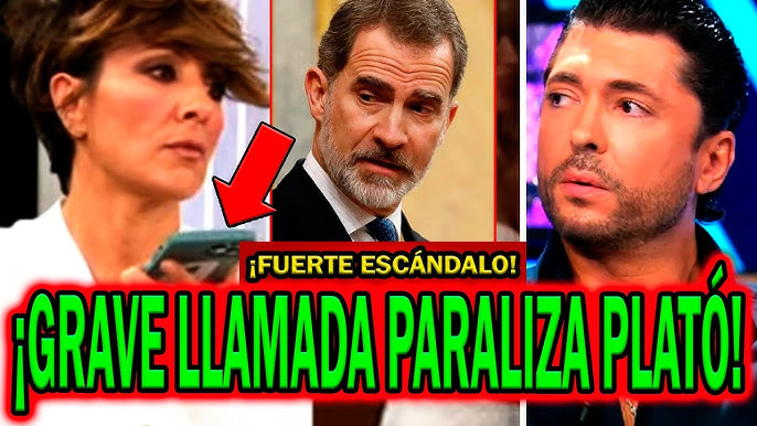 💥¡GRAVE LLAMADA! por REY Juan Carlos I DEJA EN SHOCK a Sonsoles Ónega con Bárbara  Rey por las FOTOS - YouTube