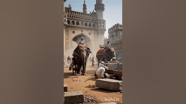Pov : you are a charminar construction worker in 1591 AD #shortsfeed