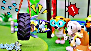 BLUEY and BINGO Exciting Playground Day - Pretend Play with Bluey Toys | Fun Kids' Story