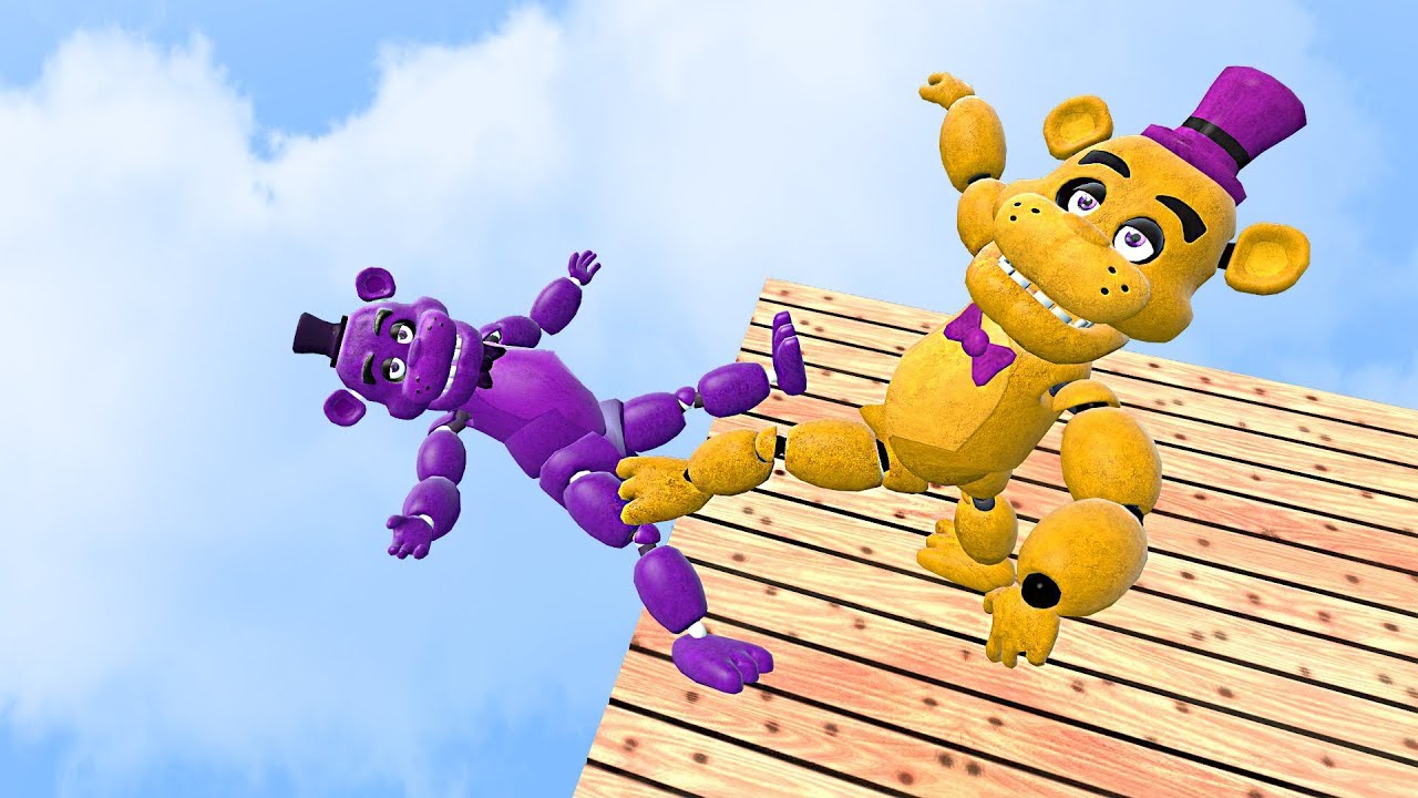 Garry's Mod Ragdolls ep.8 GMOD - Shadow Freddy