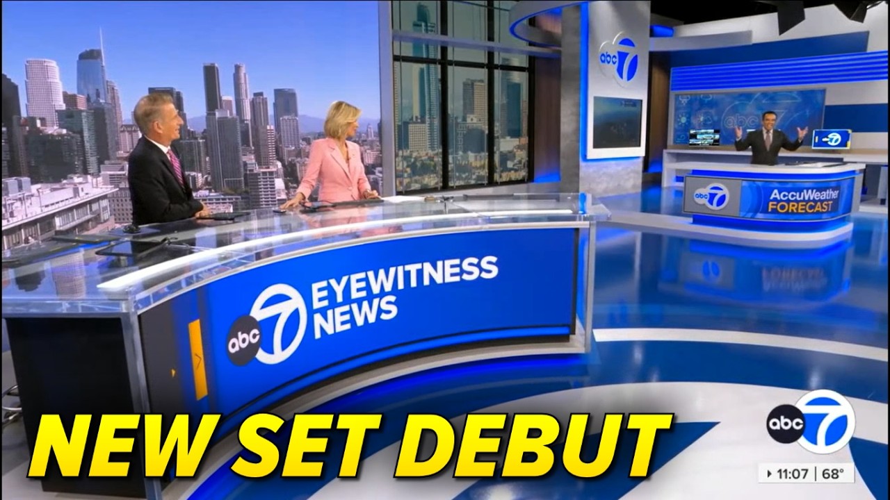 ABC7 Los Angeles New Set Debut (March 9, 2026) - YouTube