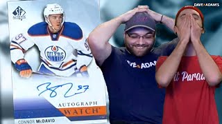 INSANE CONNOR MCDAVID FWA PULLED | Dave & Adams Top 10 Cards of the Week
