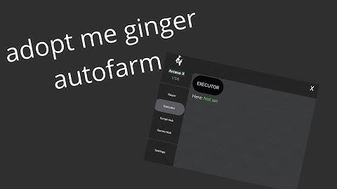 Arceus x adopt me ginger autofarm OP (DOES NOT WORK/NO LONGER NEEDED)