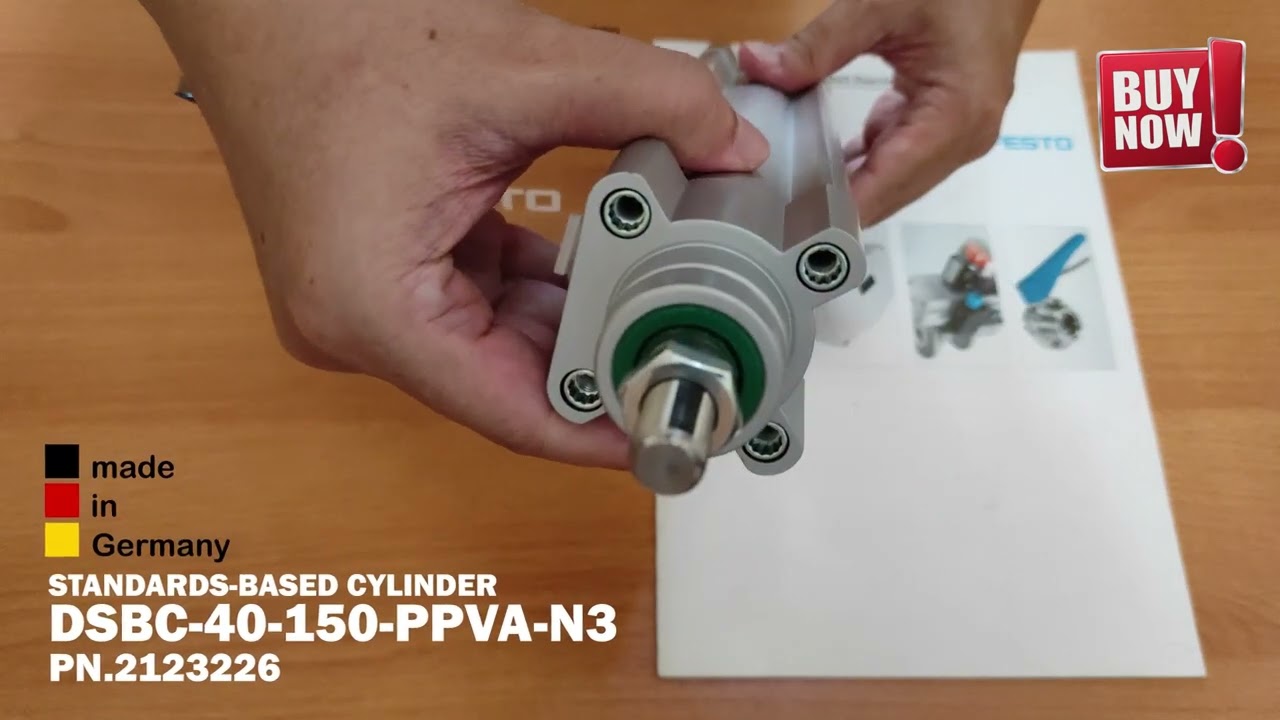 FESTO STANDARDS-BASED CYLINDER DSBC-40-150-PPVA-N3 PN.2123226