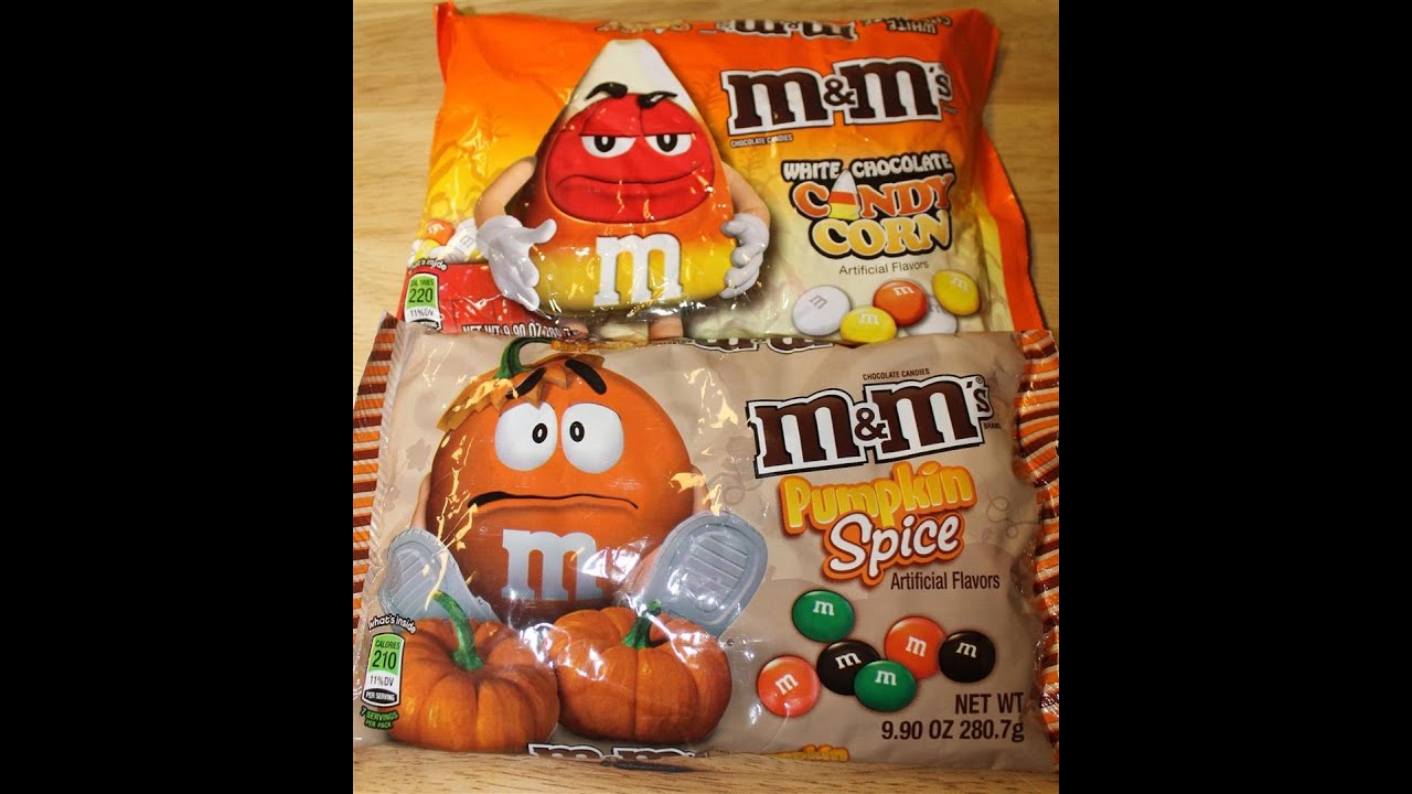 White Chocolate Candy Corn M&M's Halloween Candy: 8-Ounce Bag