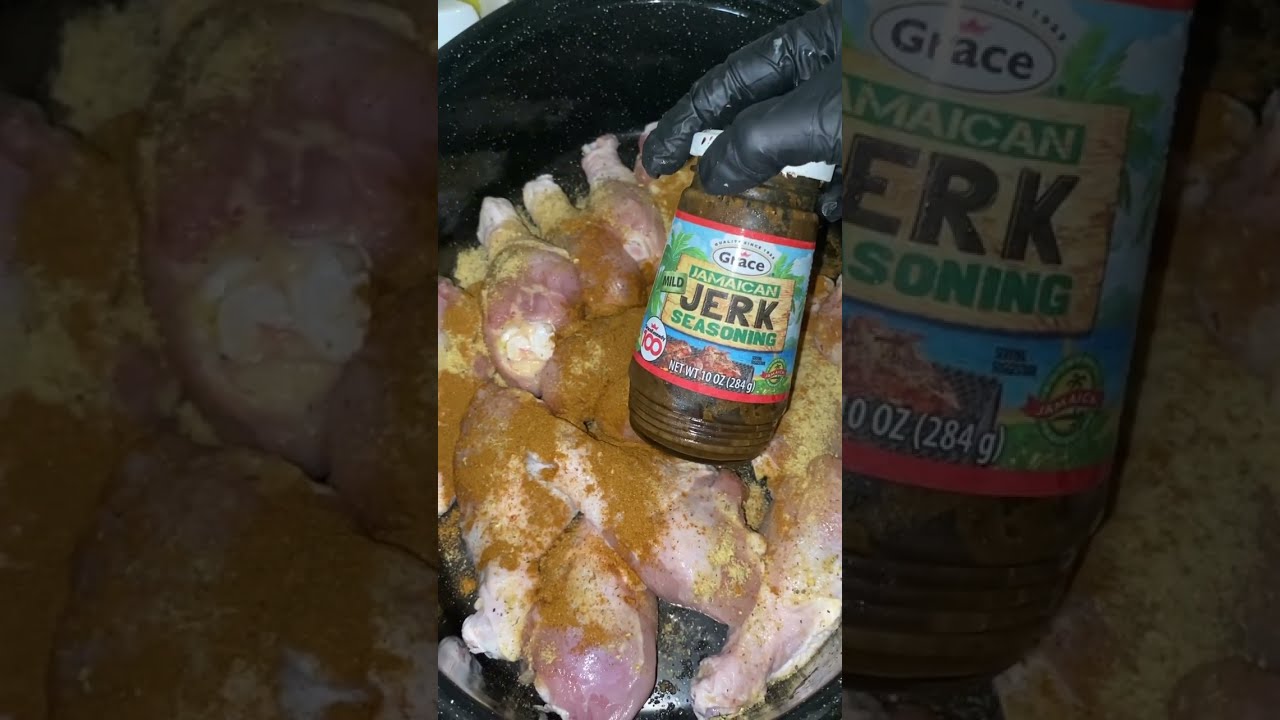 EASY OVEN BAKED JERK CHICKEN Jamaica Culture Food Easyrecipes