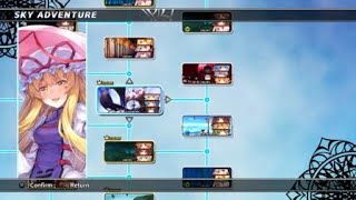 Sky adventure Yukari vs Nue, Kogasa n Koishi - Touhou Sky Arena Matsuri Climax