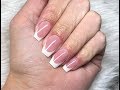 Polygel removal | Application | French nails