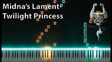 Midna's Lament- Twilight Princess- Piano (Intermediate)