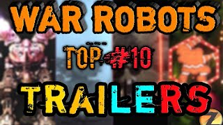 War Robots Top 10 Trailers Of All Time Best Animated Trailers #WRtop10