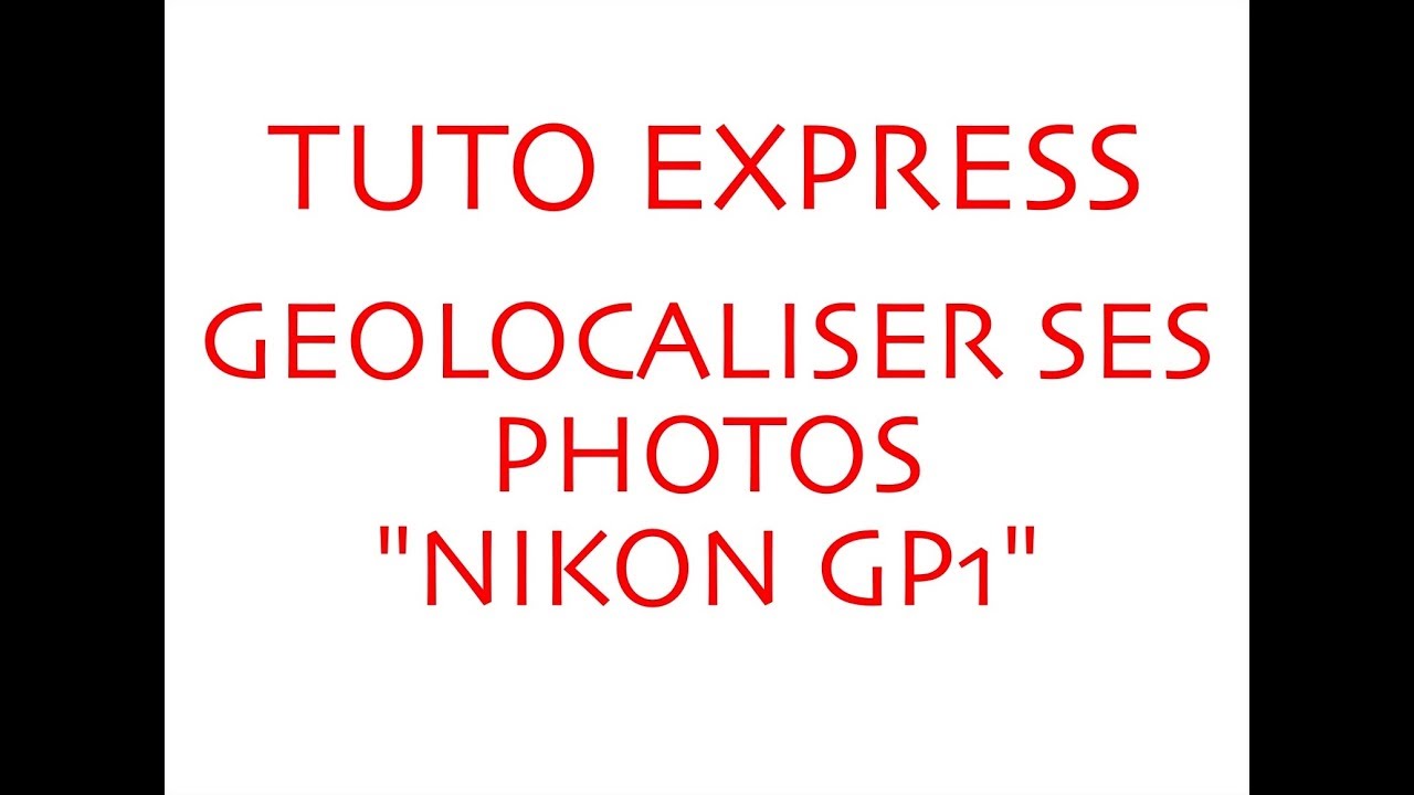 Tuto express Géolocalisation module GP1
