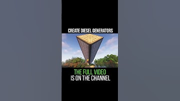 Create Diesel Generators mod. Tutorial 1.18.2-1.20.1 (minecraft java)