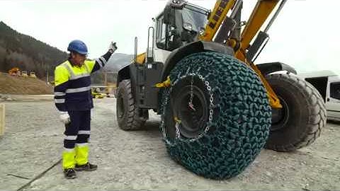 Drive-on Method : How to Install Chains on a EXTREME Machine : LasZirh Tyre Protection Chains