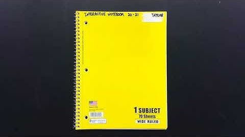 Interactive Notebook Setup