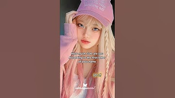 How much Cute are you according to the first letter of your name #shorts #viral #bts #blackpink