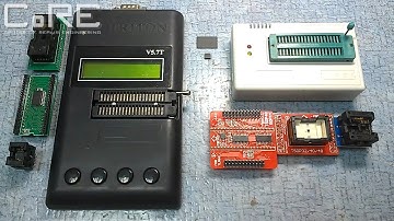 Review and test of the Chinese Minipro TL866 programmer and Triton V5.7T programmer