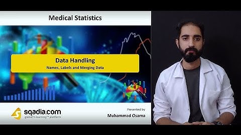 Data Handling - Names, Labels And Merging Data