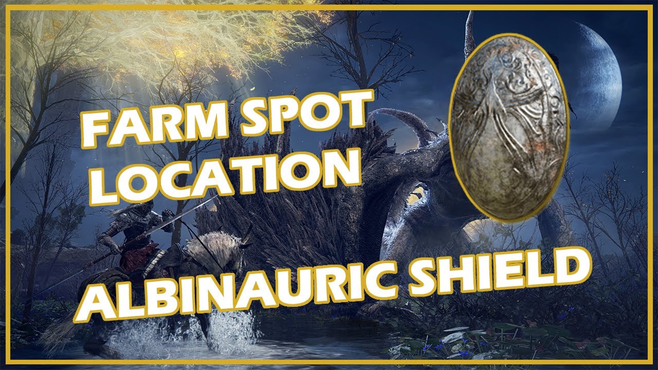 ELDEN RING ALBINAURIC SHIELD FARM LOCATION YouTube