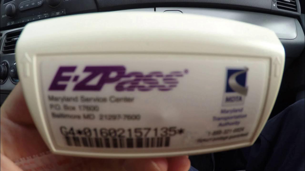 EZ Pass Mounting Strips - YouTube