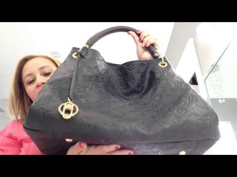 Louis Vuitton Artsy MM and Sully MM review and comparison Pt. 1 - YouTube