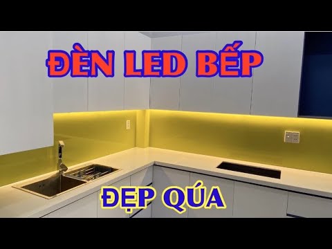 Video: Dải đèn LED Cho Tủ Trong Nhà Bếp (40 ảnh): Tự Lắp đặt Và Kết Nối đèn LED Chiếu Sáng, Dải đèn LED Trên Cao Nhà Bếp