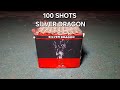 Silver Dragon 100 Shots by LF Fireworks - Happy Fiesta San Roque