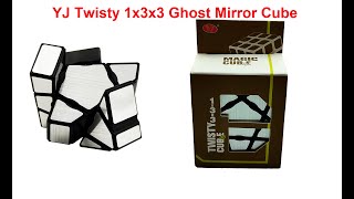 D ETERNAL YJ 1x3x3 Twisty Ghost Mirror Puzzle Cube