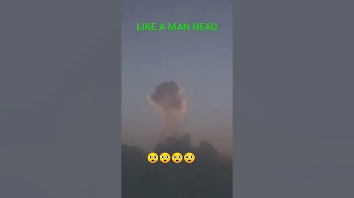MAN HEAD IN CLOUD ☁️☁️ GHOST SCENE |WAIT YOU FOUND THE CLOUD IMAGE YOU COMMENT PLS LIKE AND SUB👽🙏🏻