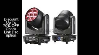 7x40W 4 in1 RGBW Bee Eye  LED Beam   Wash  Zoom testa mobile DMX per NightClub Dj Disco Party Bar St