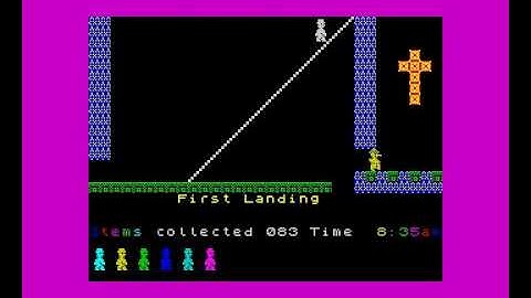 Jet Set Willy - ZX Spectrum Game Ending